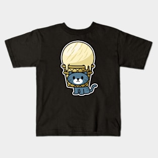Ice Cream Cat Kids T-Shirt